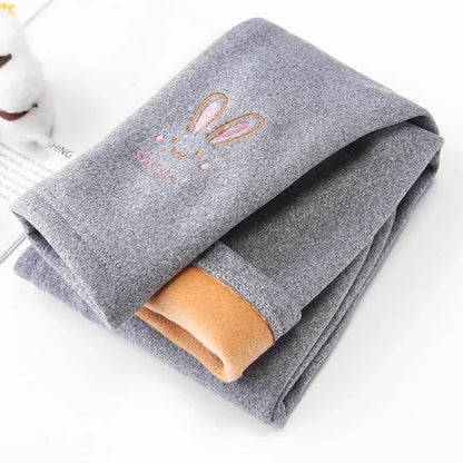 Children Girl's Legging Thicken Warm Kids Girl Warm Plush Legging