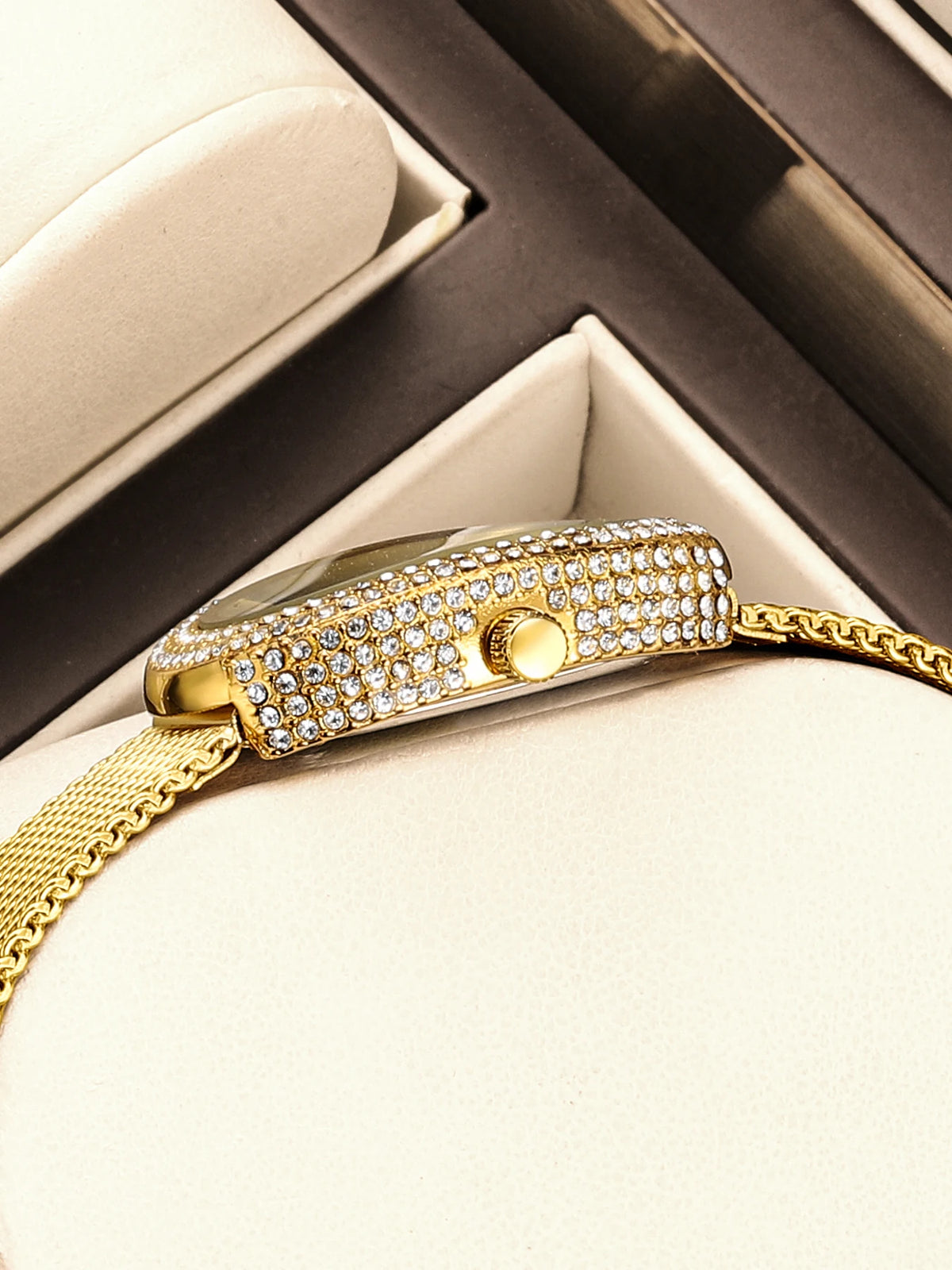 An Oval Dial an Elegant Timepiece  Watch