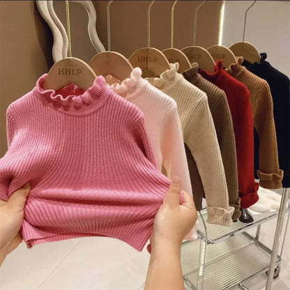 0-7Y Autumn New Baby Boys Girls Clothes Baby Sweater Toddler Knit Pullover