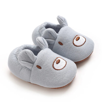 Cartoon Animal Pattern Newborn Baby Shoes