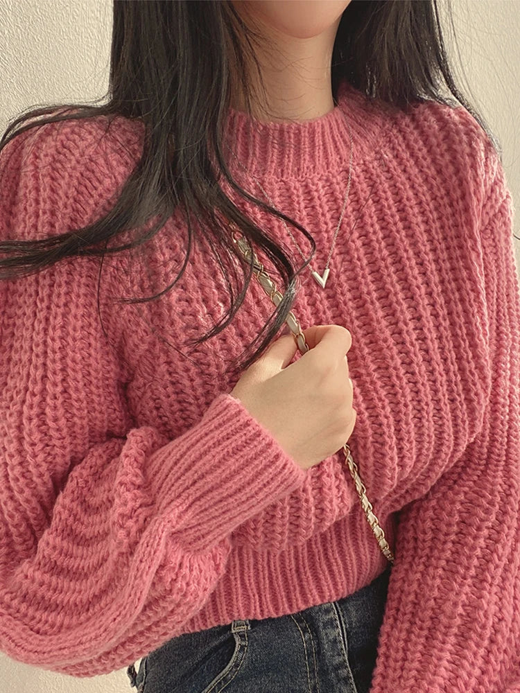 Long Sleeve Korean Soft Warm Sweater