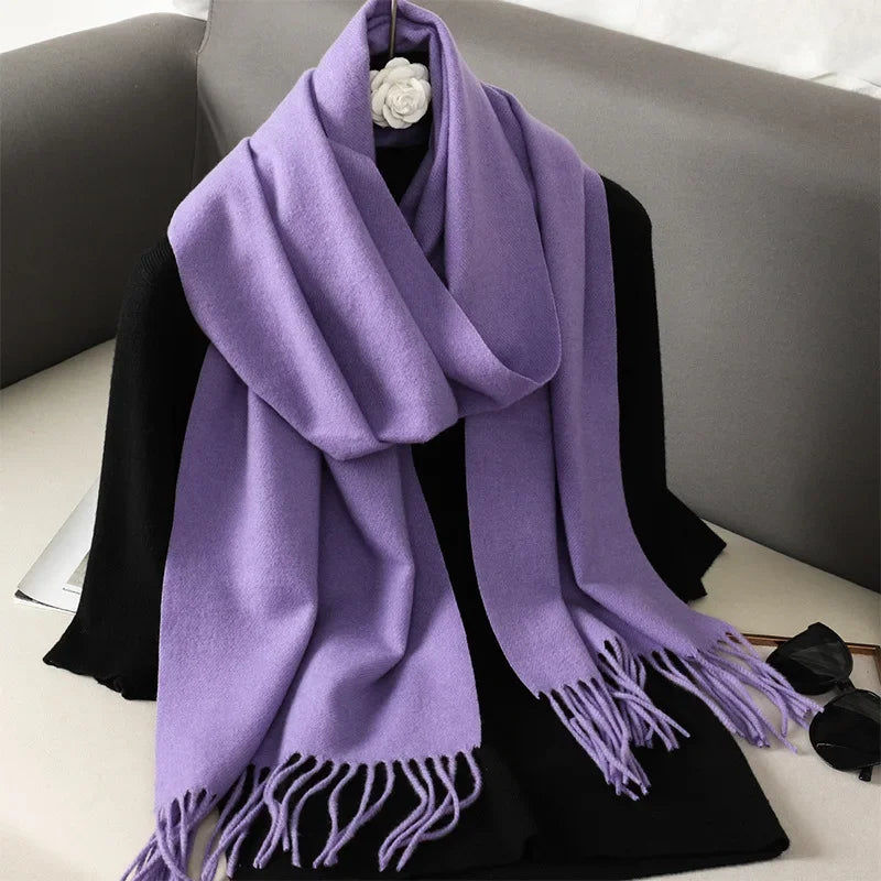 Scarf Warm Thicken Cashmere Shawl Scarves