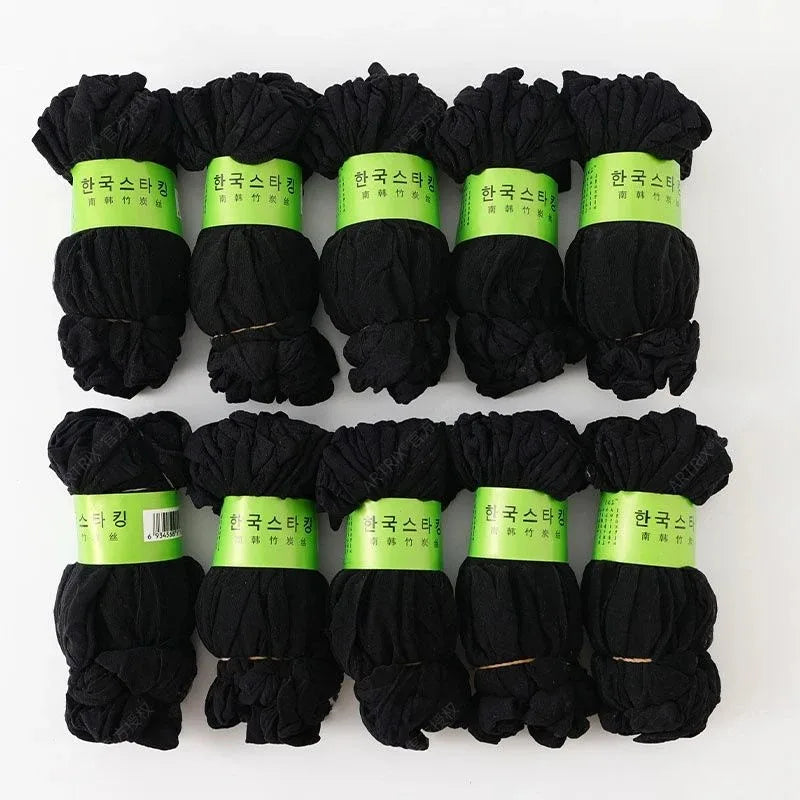 10pairs-50Pairs Transparent Socks