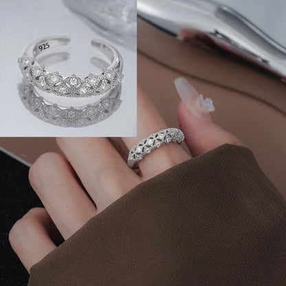 DANA 925 Silver Flower Ring