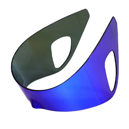 Steampunk Shield Luxury Punk Sports Wrap Around Windproof Sunglasses