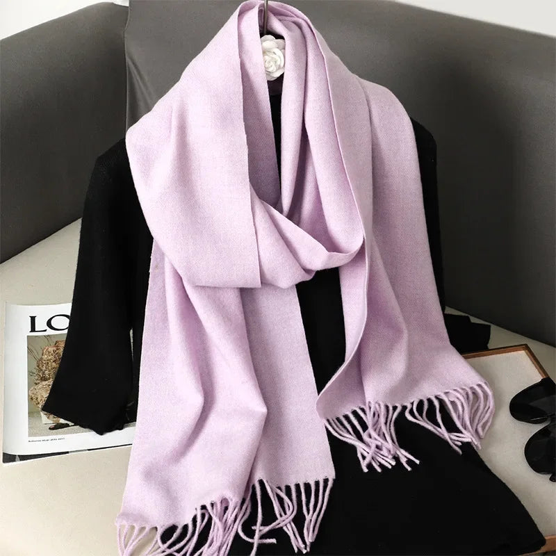 Scarf Warm Thicken Cashmere Shawl Scarves