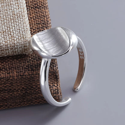 DANA 925 Sterling Silver Arched Wide Ring