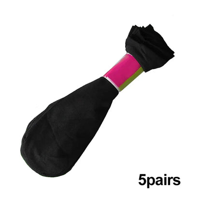 🎁 5/10 Pairs Thin Silk Transparent Sexy Socks Set (100% off)