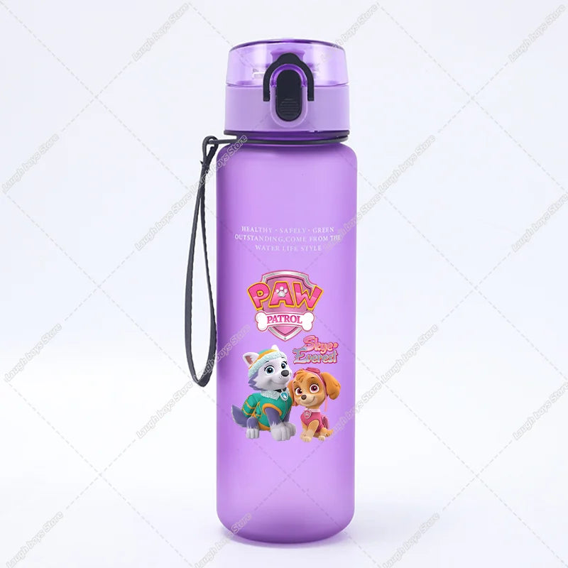 650ML PAW Patrols Boys Water Bottle Cartoon Anime Leak Proof Sports Bottles