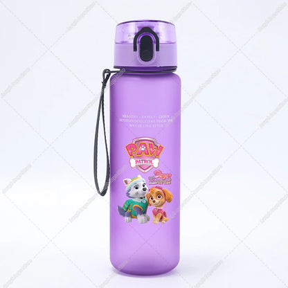 650ML PAW Patrols Boys Water Bottle Cartoon Anime Leak Proof Sports Bottles