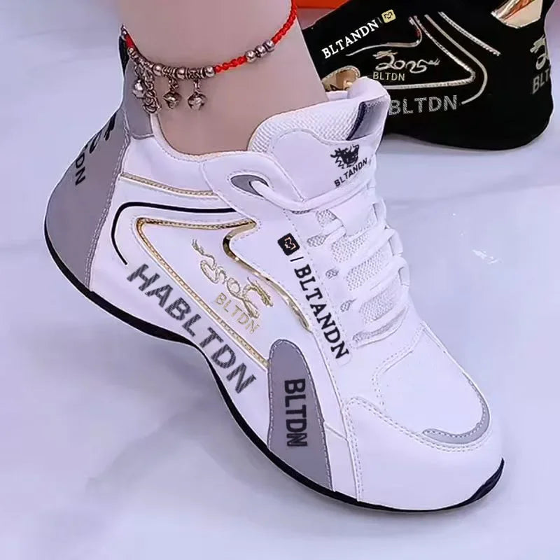 Breathable Lightweight Lace Up Sneakers