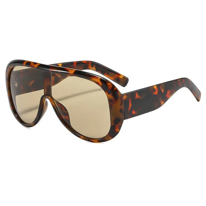 Retro Oversized Pilot Big Frame Sunglasses