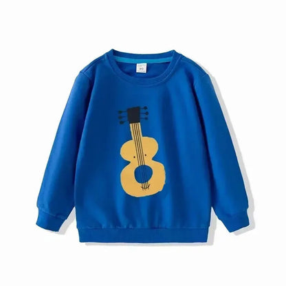 Sweatshirts Long Sleeve Tops Cartoon Baby Hoodies