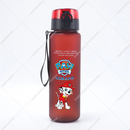 650ML PAW Patrols Boys Water Bottle Cartoon Anime Leak Proof Sports Bottles