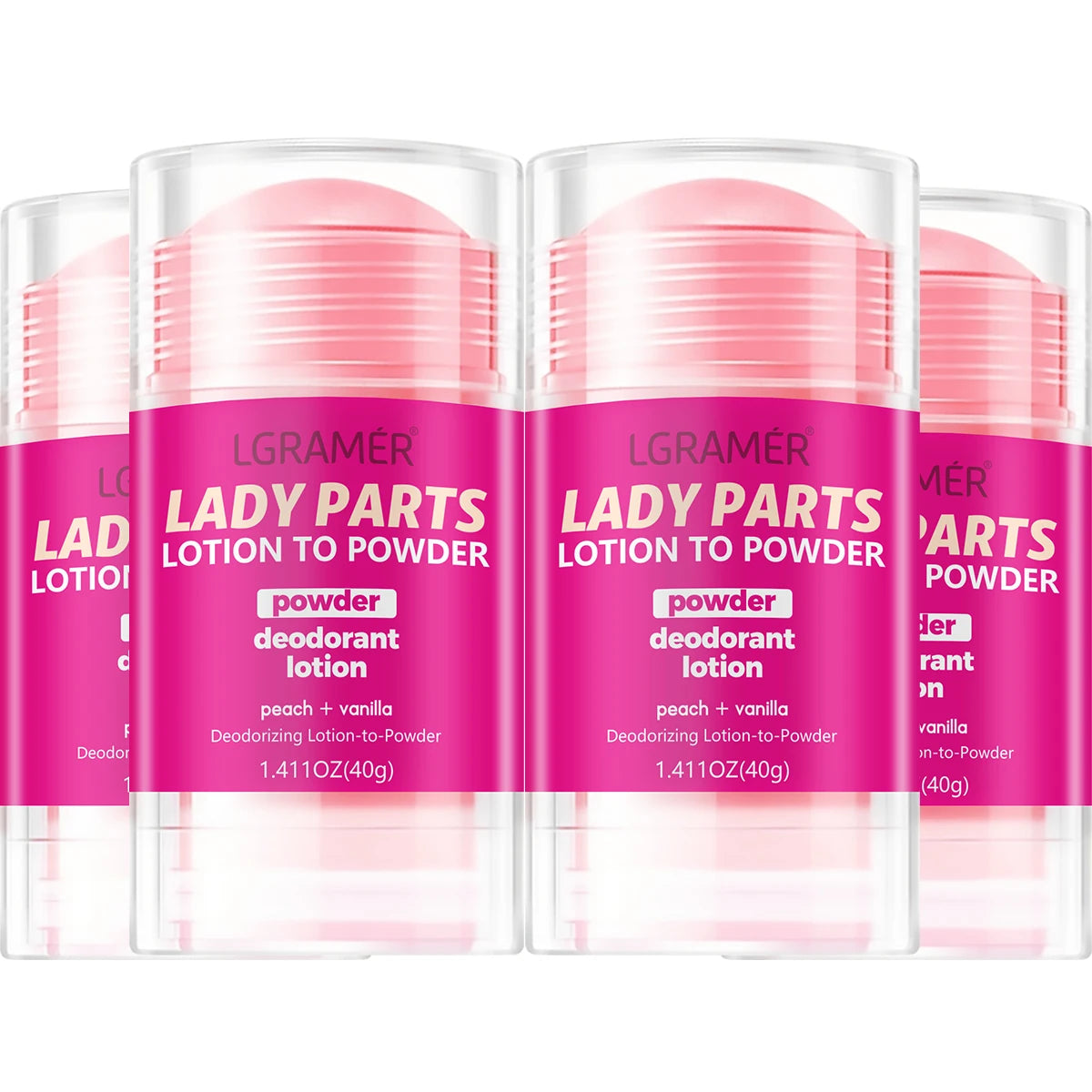 Peach Vanilla Deodorant Lotion