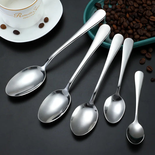 Stainless Steel Pointed Head Soup Spoon