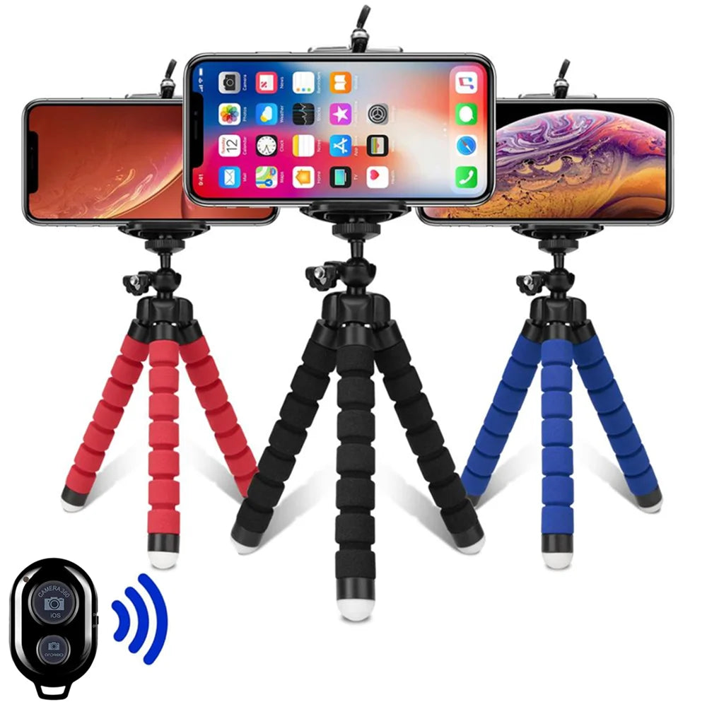 Tripods Tripod For Phone Mobile Camera Holder Clip