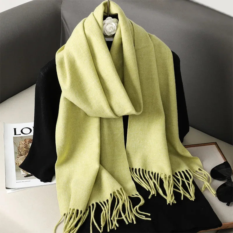 Scarf Warm Thicken Cashmere Shawl Scarves