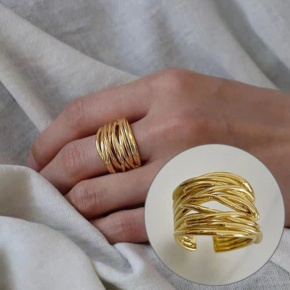 DANA 925 Silver Open Finger Ring