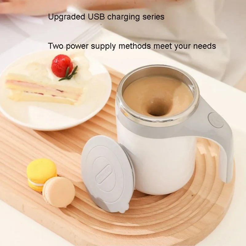 Fully Automatic Mixing Rechargeable Coffee Cup Mug