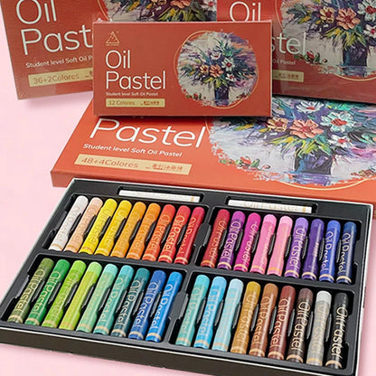 Artist Soft Oil Pastel 24/36/48 Colors Professional Painting Set