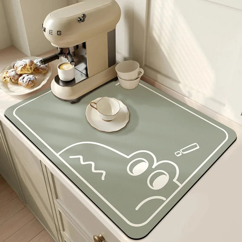Super Antiskid Large Absorbent Draining Mat