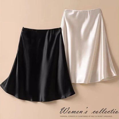 High Waist Vogue Mini A Line Skirts