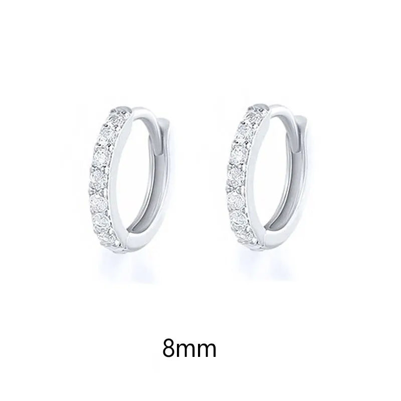DANA Hoop Crystal Zirconia Earring