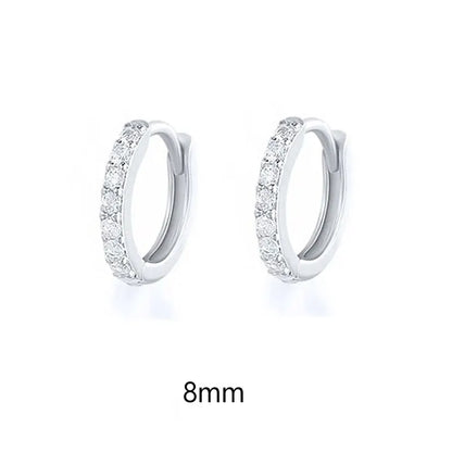 DANA Hoop Crystal Zirconia Earring