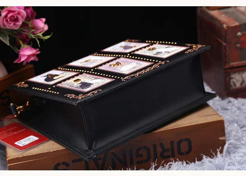 Luxury Cat Printing Large Capacity Bags