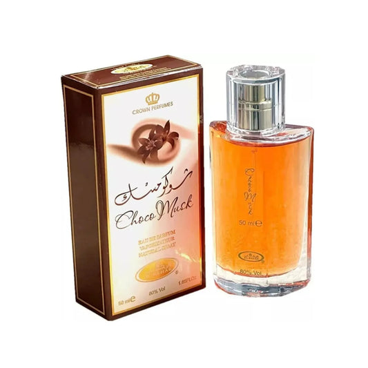 Perfume árabe de chocolate, rosa almizclada y vainilla