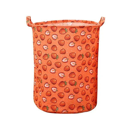 Laundry Storage Bag Cotton Linen Large Basket