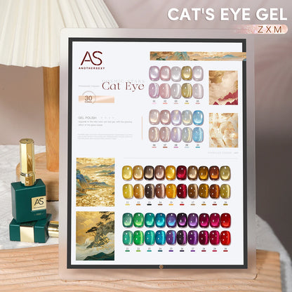 30 Color Star River Cat Eye Gel Nails Polish 1pcs 15ml Magnetic Gel