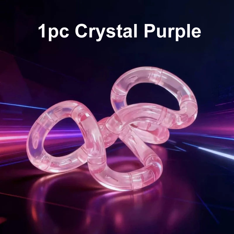 1/3/5pcs Deformable Rope Crystal Twist Rope Pressure Stress Relief Toys