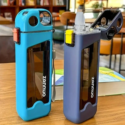 350ml Plastic Water Bottle Leak-proof Sports Bottle