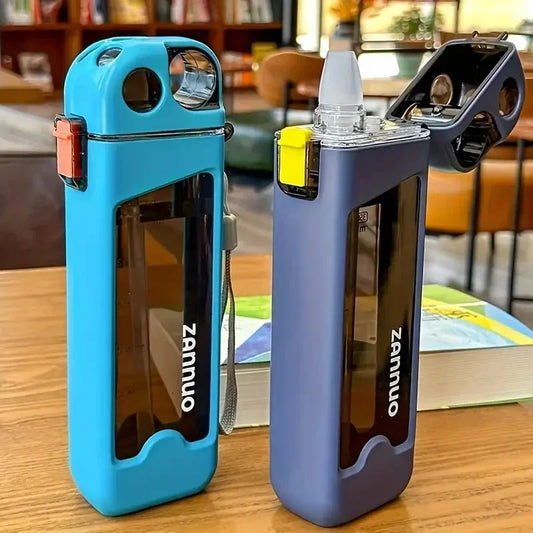 350ml Plastic Water Bottle Leak-proof Sports Bottle