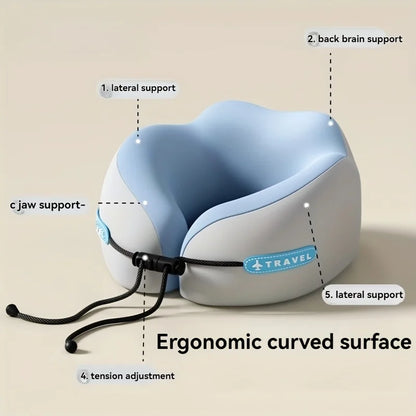 U Shaped Memory Foam Neck Pillows Neck Massage