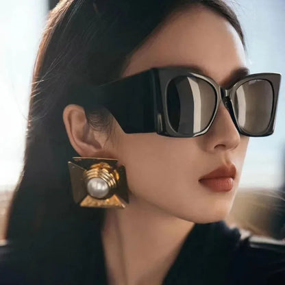 Retro Oversized Wide Legs Sunglasses