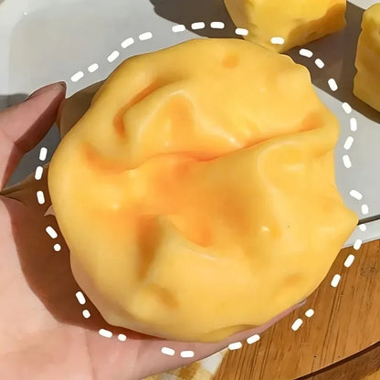 Squishy Square Cheese Squeeze Toys Slow Rebound Stress Relief