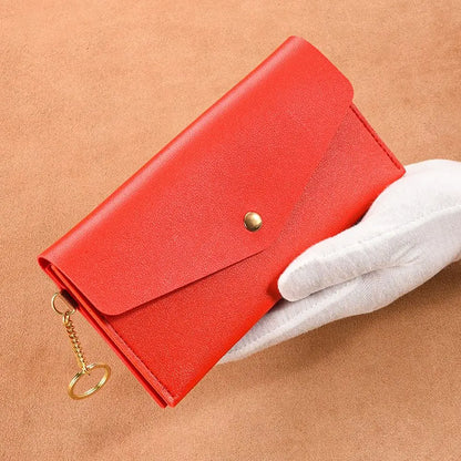 Portable Ins Phone Bags Rectangle PU Leather Phone Bag Wallets