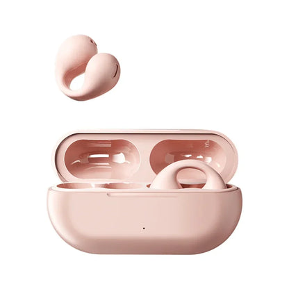 Wireless Bluetooth Earclip Earphone Painless Headset