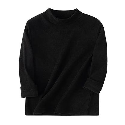 4/1 Piece Autumn And Winter Half High Neck Warm Base Shirt