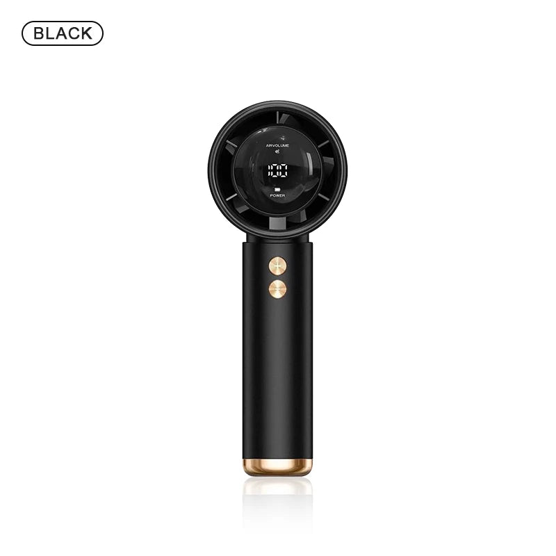 Mini Handheld Fan USB Fast Charging Portable Air Calculating Fan