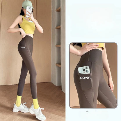 Pantalones deportivos de cintura alta para correr o de uso diario