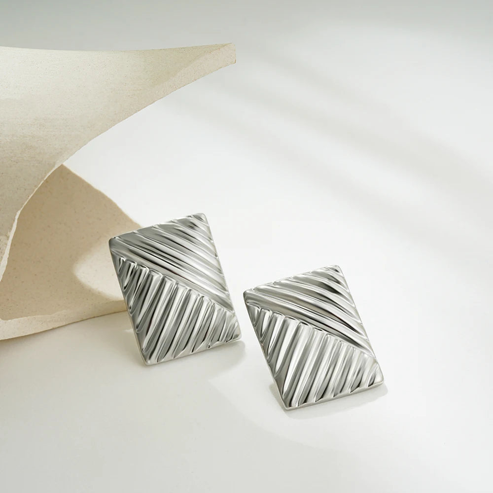 DANA Gold Color Stainless Steel Earring