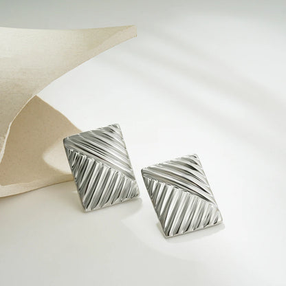 DANA Gold Color Stainless Steel Earring