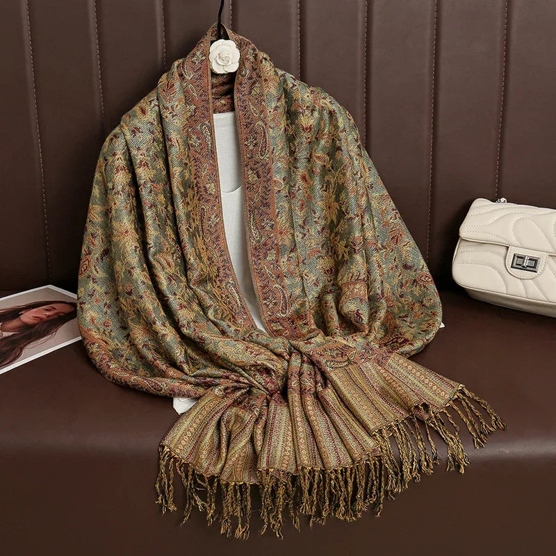 Luxury Cashmere Pashmina Shawl Scarves
