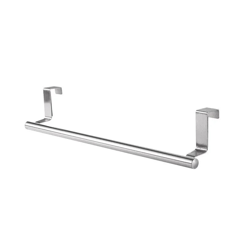 Stainless Steel Towel Rack Over Door Towel Bar Hanging Holder