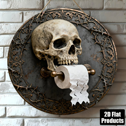 Golden Shower Head Sign  Bathroom Decor