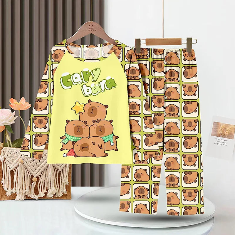 Sleepers Cartoon Boutique Long Sleeve 3 4 5 6 7 8 9 10 11 12 Yrs Pajamas